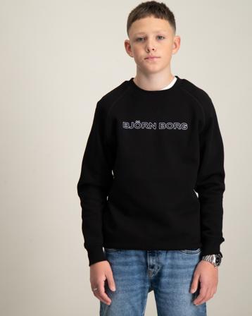 Björn Borg BORG ESSENTIAL 3 CREW Schwarz Pullover Jungen - Kidsbrandstore