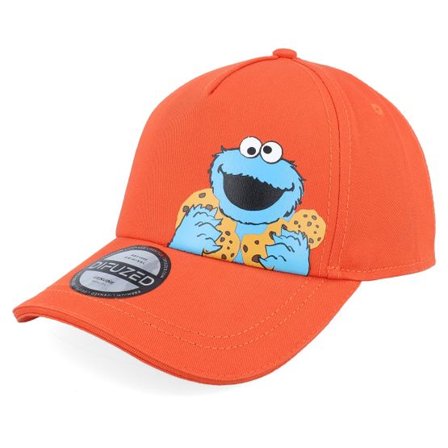 Difuzed - Orange adjustable Keps - Cookie Monster Orange A-Frame Adjustable @ Hatstore