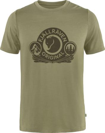 Fjällräven Men's Abisko Wool Classic SS Men short-sleeved sweaters Green XL