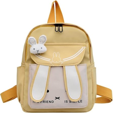 kaniinin korva reppu esteettinen takaisin kouluun kirjalaukku