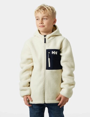 Helly Hansen Jr Champ Pile Jacket 2.0 - Cream - 164
