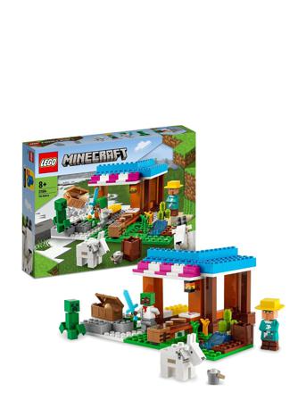The Bakery Village Toy With Figures Toys LEGO Toys LEGO Minecraft Multi/mönstrad LEGO