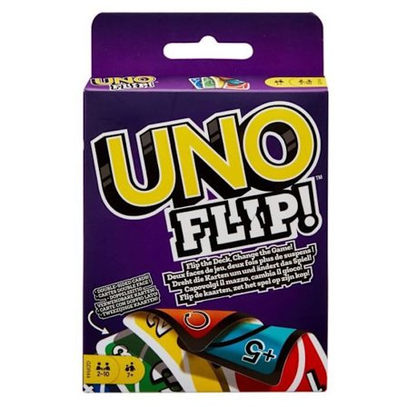 Mattel Games - Uno Flip Side - Familiekortspil - Fra 7 år og opefter GDR44