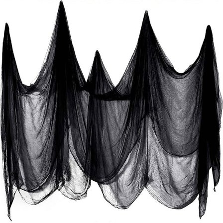 Halloween dekorasjonsstoff, 200 x 500 cm Halloween dekorasjon