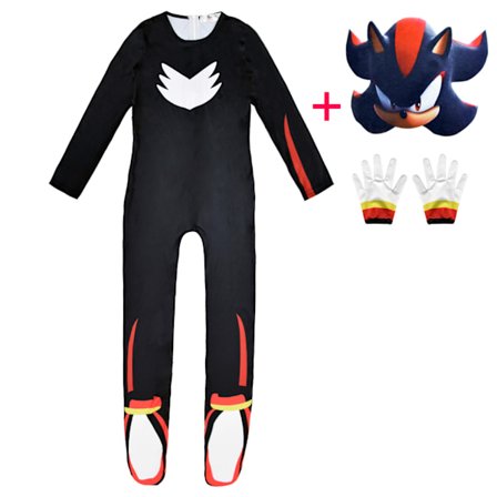 Sonic the Hedgehog Julebord Karakter Cosplay Kostyme Hel Dress