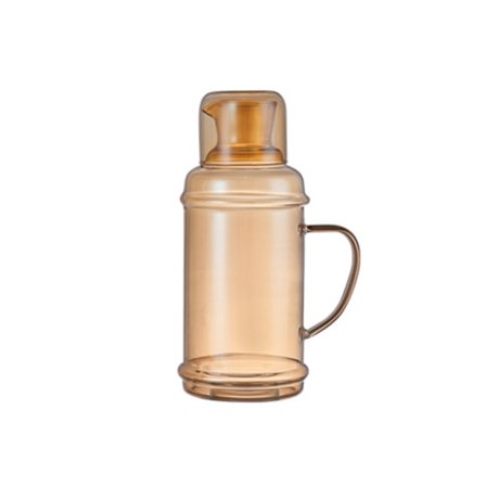 Vintage nattbord Vann Matchende Drikkeglass Elegant Mugge med Tumbler for Husholdning 1100ml Brun