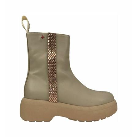 Gio+ Ankle Stövlar beige, Dam, Dam, Storlek: 38 EU