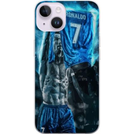 Apple iPhone 15 Gjennomsiktig deksel Ronaldo