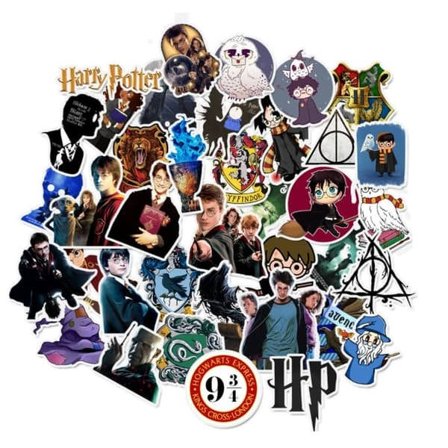 50 Harry Potter -tarraa - Perfekt_MGF