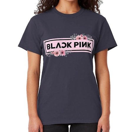 BlackPink Logo T-skjorte