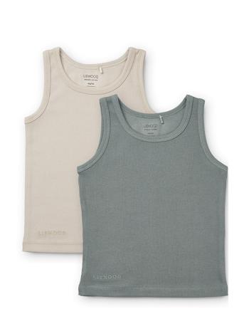 Faris Tank Top 2-Pack Patterned Liewood