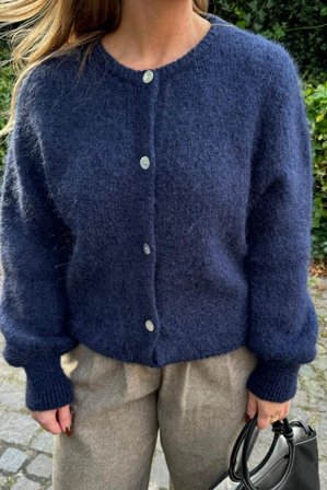 IdaIC Cardigan Navy L/XL