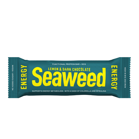 Seaweed Energy Protein Bar Fresh Lemon 50 g