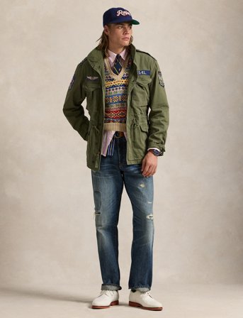 Polo Ralph Lauren The Iconic Field Jacket - Green - XXL