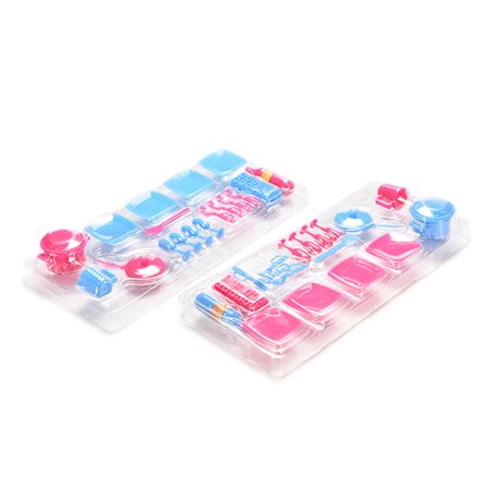 18 stk./sæt Mini køkken sæt til Barbies børnelegehus