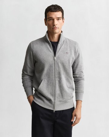 GANT Herren Sweatjacke (5XL) Grau