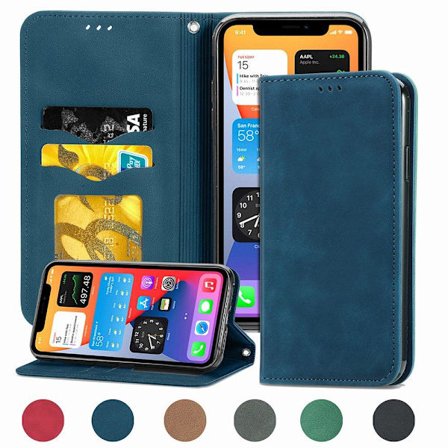 iPhone 12 Pro Max - FLOVEME Plånboksfodral