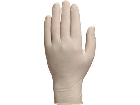 DELTA PLUS Latexhandske Veniclean puderfri 7/8 100/fp - Lyreco - Skyddsutrustning - Engångshandskar - Latexhandskar