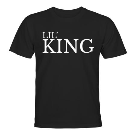 Lil King - T-PAITA - UNISEX Svart - L