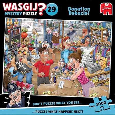 Mysterium 29 Donationsdebacle! Puslespil (1000 Brikker) (FMY) 1002 Brikker