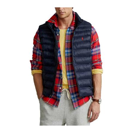 Ralph Lauren Outerwear 710810898007 Blå, Herre Veste, Størrelse: M