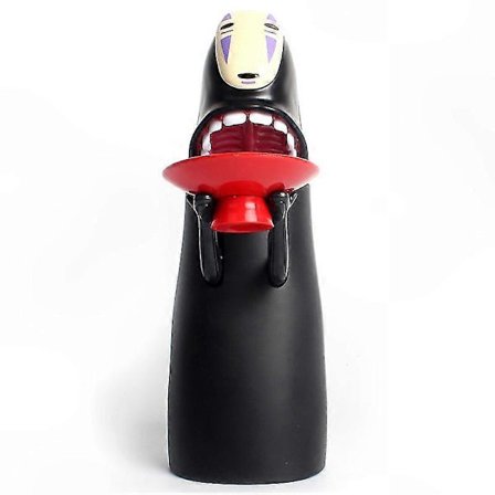 No Face -kolikkosäästöpossu - Automaattinen rahaa syövä säästöpossu-lelu, jonka inspiraationa on Henkien kätkemä -elokuvan hahmo Kaonashi, 