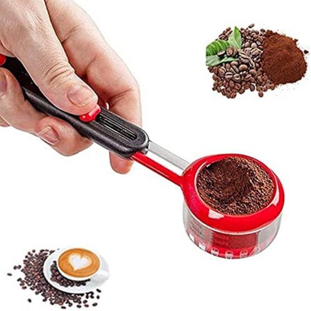 1 stk Justerbar Kaffe Måleske Plastik Måleske