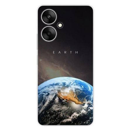 Silicone-fodral - Kompatibel med Xiaomi Redmi 13C 5G - design jord