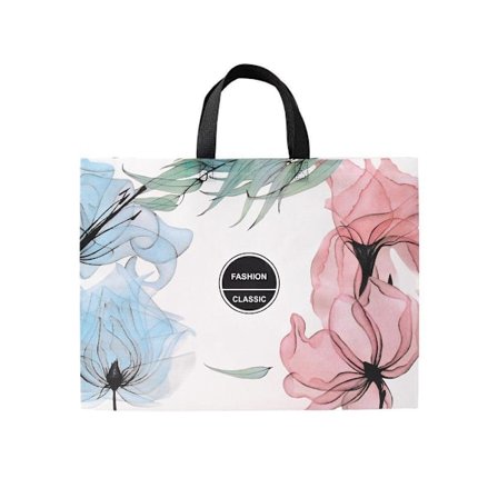 25x mote ikke-vevde handlenett gjenbrukbare handleposer klesbutikk blå og rosa L