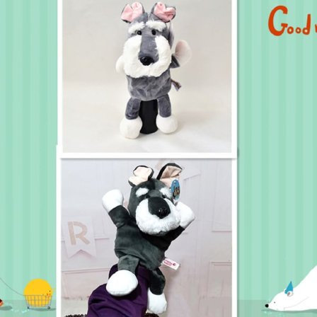 Vanhempien ja lasten interaktiivinen vatsastapuhujanukke Kirsikkanukke