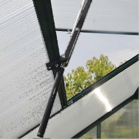 Automatisk vinduesåbner drivhus vinduesventilationsåbner robust automatisk ventilationsåbner til drivhuse Us1 stykke sort
