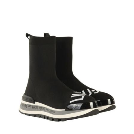 Liu Jo, Sneakers Zwart, Dames, Maat:36 EU,rubber,print