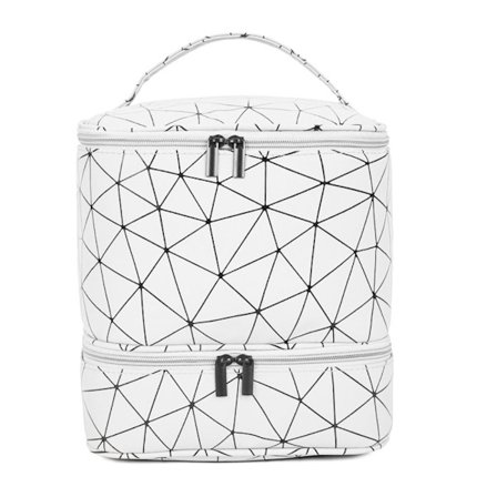 Nail Organizer Manicure Taske HVID