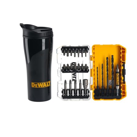 Dewalt DT70707-QZ Borsett 25 deler + krus, Maskintilbehør & forbruk