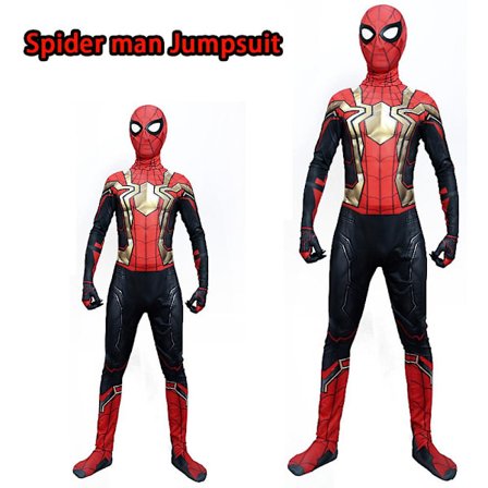 3-12 år Børn Drenge Spider-man: No Way Home Cosplay Kostume Jumpsuit