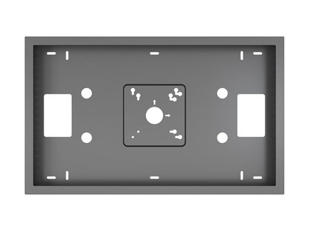 Multibrackets M Pro Series - innhegning - Open-air - for LCD-skjerm - svart