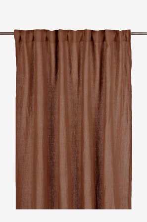 Svanefors - Gardin Julie 2P - Brun - Gardiner - 140X250 - Fra Homeroom