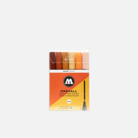 Molotow ONE4ALL 227 HS Character Set 6 pz