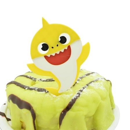 Baby shark cake topper dekoration