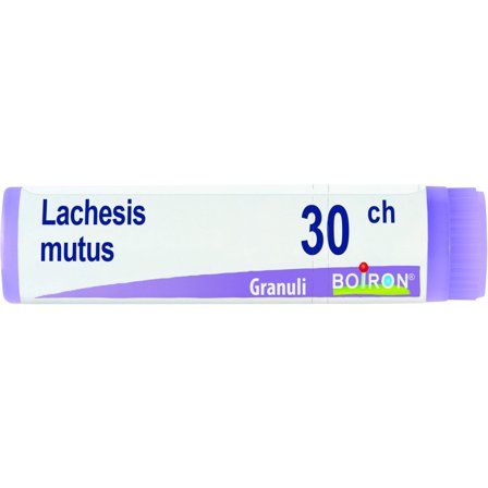 Boiron Lachesis Mutus Globuli 30Ch Dose 1g