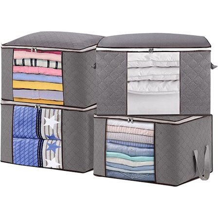 4 x 60x40x35 cm lådor under sängen