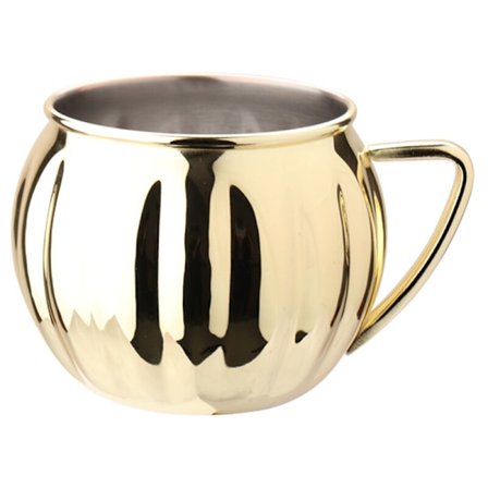 Rustfritt stål kreativ gresskar plating cocktail bar KTV Moskva kopper kopp under -700Ml gull