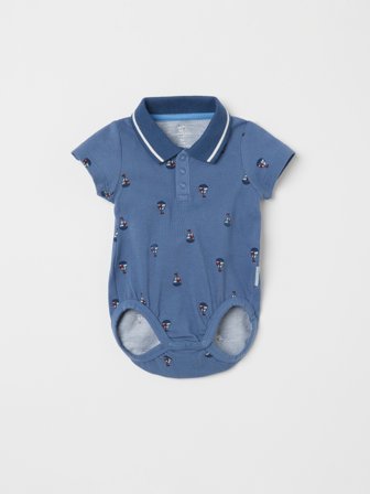 Polarn O. Pyret - Polo bodysuit - 62 - Childrenswear - blue
