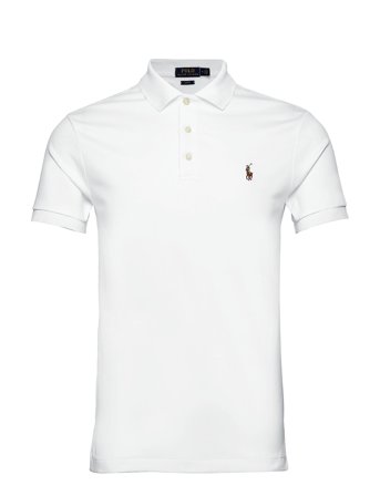 Polo Ralph Lauren Slim Fit Soft-Touch Polo Shirt - White - XXL