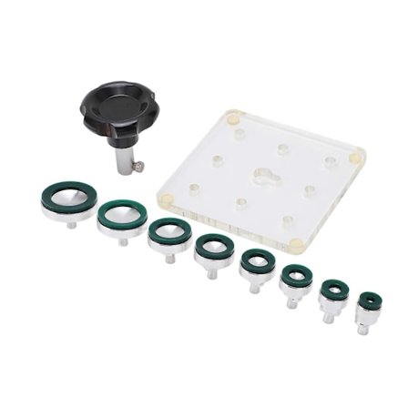 Ur Skrue Bagside Åbner Stor Sugekop Ur Bagside Fjernerværktøj Sæt med 8 stk. Dies Grøn