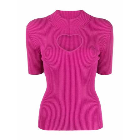 Msgm, Turtlenecks Roze, Dames, Maat:S