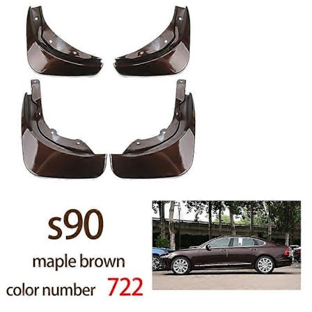 Etu- ja takalokasuojat siniset Volvo XC60 S90 18 2019 2020 2021 2022 lokasuoja roiskesuoja liansuoja tarvikkeet