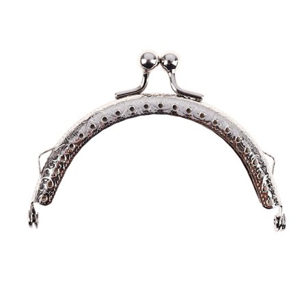 Metal Pung Ramme Kys Spænde Lås Til Clutch Tasker Håndtag Handba