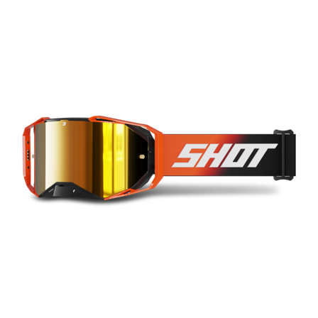 Gafas de Cross Shot Lite Solid Naranja Brillante