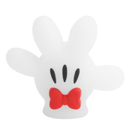 Tegneserie Telefon Datakabel Beskytter USB Bite Saver Deksel Hvit